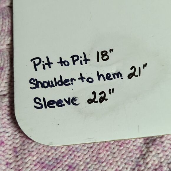 American Eagle Outfitters Pink Cable‎ Knit Sweater Woman's Small Pastel - Picture 13 of 15